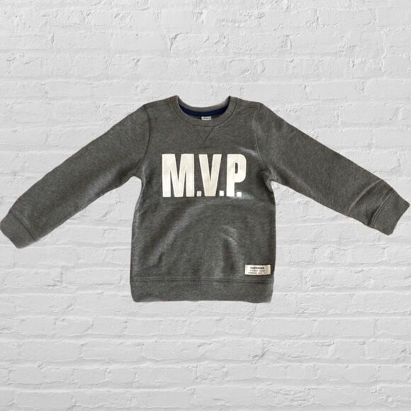 Carter’s Boys MVP cotton sweatshirt - Picture 1 of 6